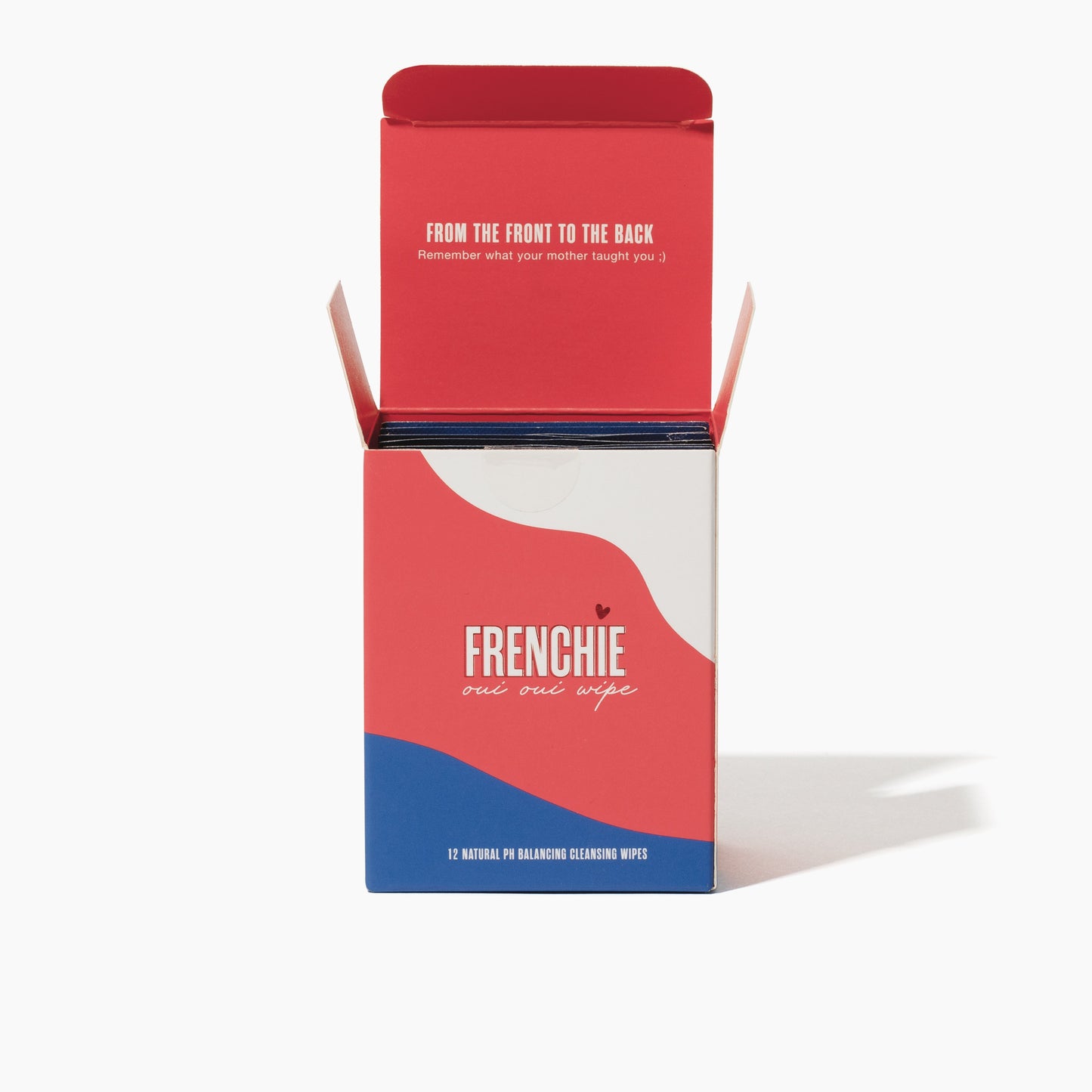 Frenchie Personal Wipes 12 Sachets Oui Oui Wipes