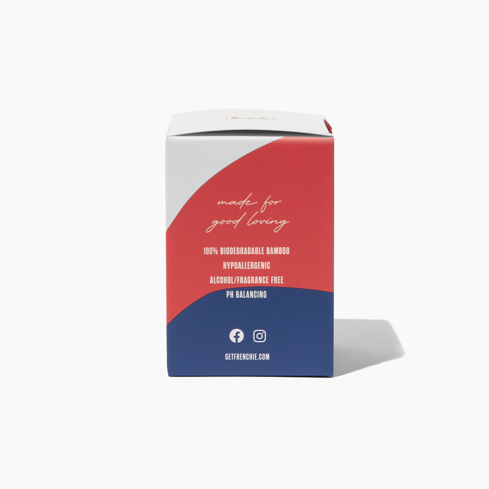 frenchie Personal Wipes 24 Sachets deux oui oui wipes bundle