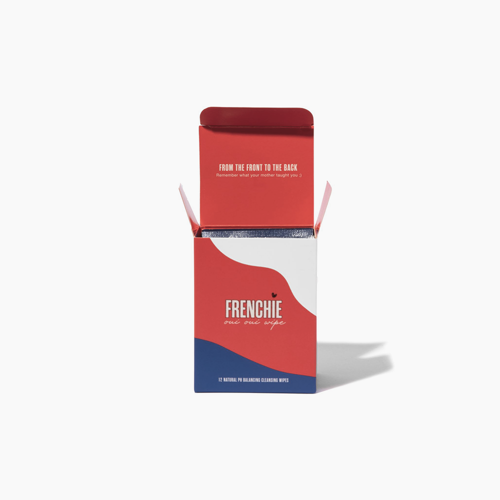 frenchie Personal Wipes 24 Sachets deux oui oui wipes bundle