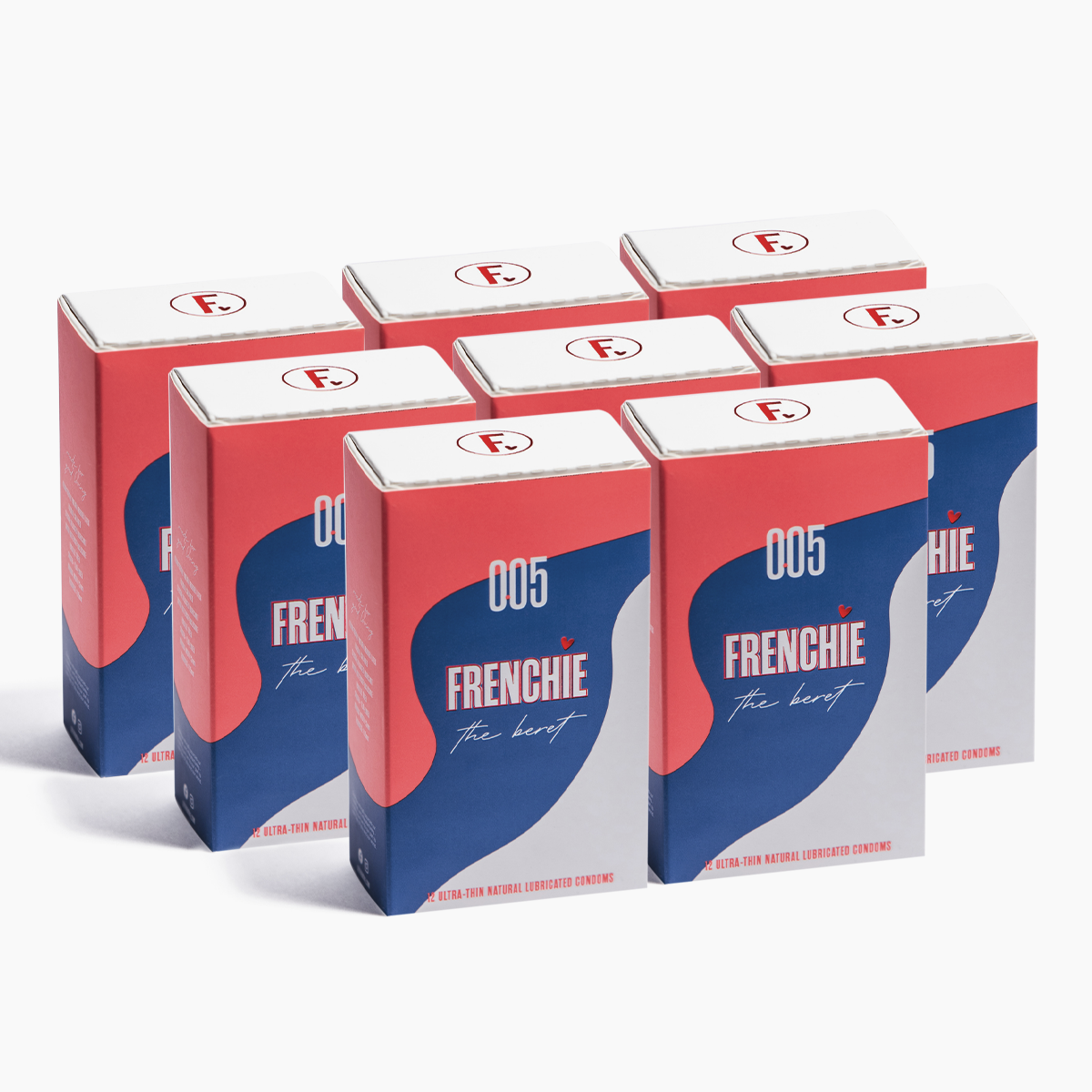Frenchie the beret condom 0.05 x 96