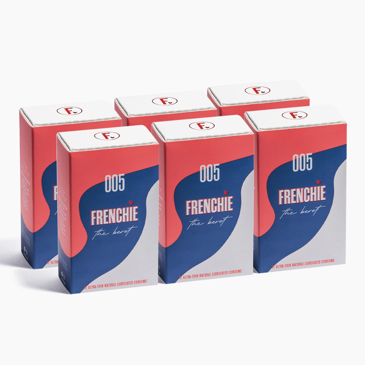 Frenchie the beret condom 0.05 x 72